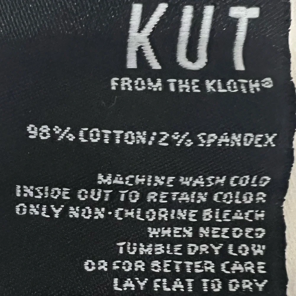 Kut from the Cloth Stella Optic White High Rise Flare Jean - Picture 11 of 15